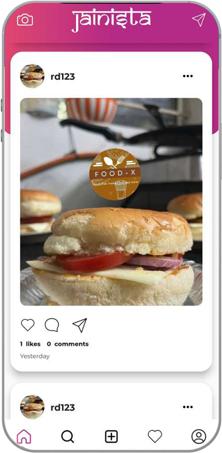 Jaininsta Chats Screen